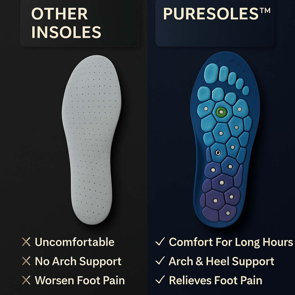 PureSoles™ - Acupressure Insoles