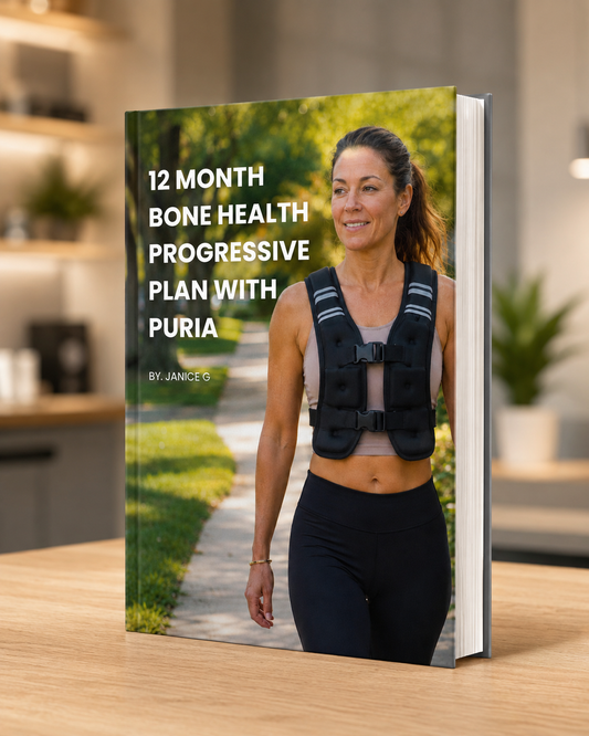 12 Month Bone Health Progressive Plan With Puria