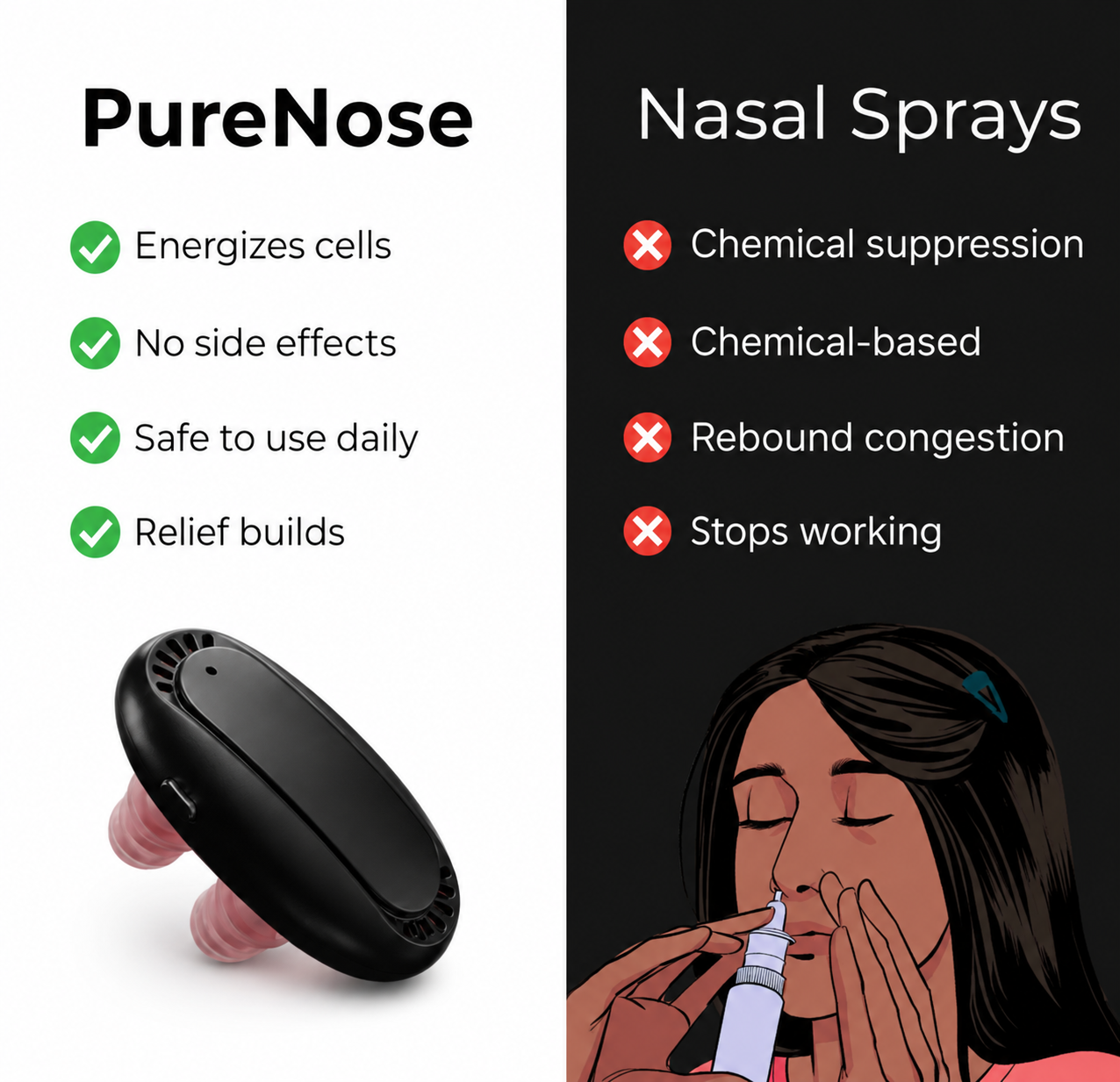 PureNose® - Sinus Clearing Device